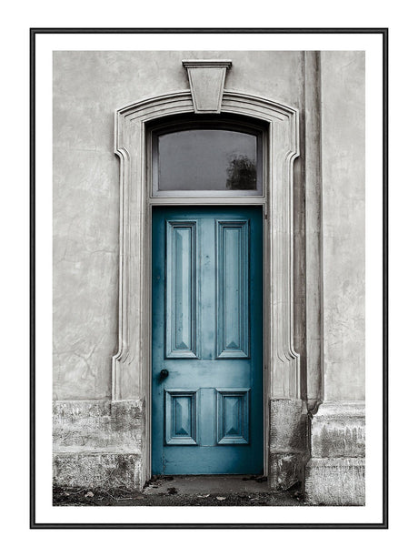 Blue Door 50 x 70  cm Plakat