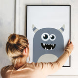 Plakat - Milo Monster - Memory Art - Incado