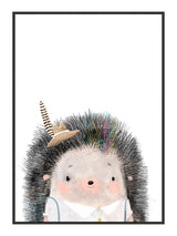 Plakat - Sunnyside Hedgehog - Memory Art - Incado