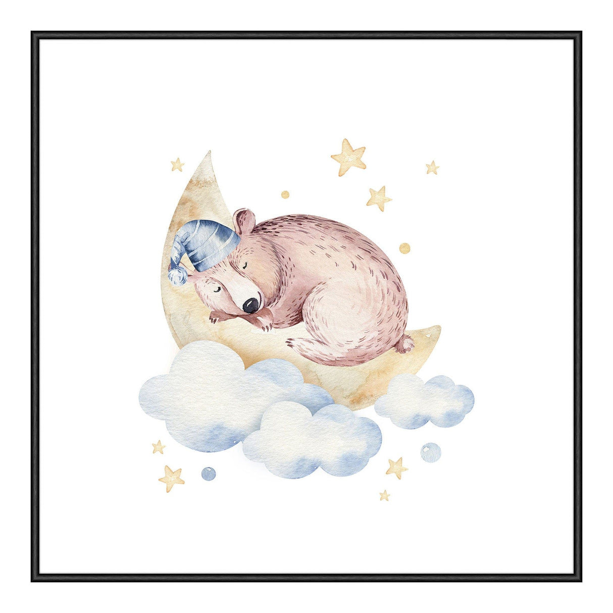 Moonlight Bear 50 x 50  cm Plakat