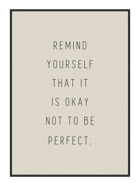 Remind Yourself 21 x 29,7  / A4 cm Plakat