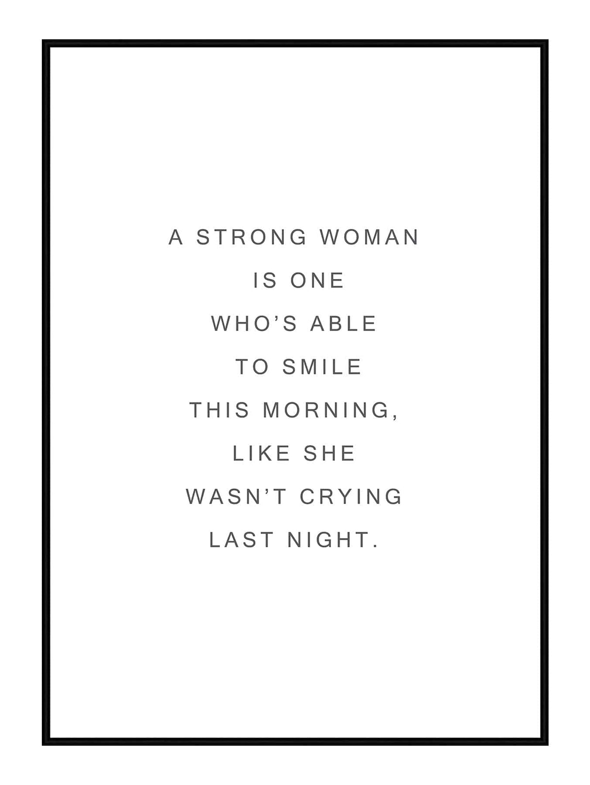 Able To Smile 21 x 29,7  / A4 cm Plakat