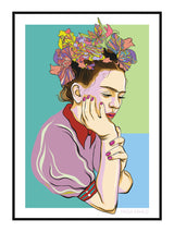 Art Oublié - Ung Frida 21 x 29,7 / A4 cm Plakat