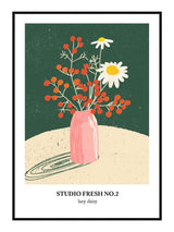 Studio Fresh - Lazy Daisy  21 x 29,7 / A4 cm Plakat
