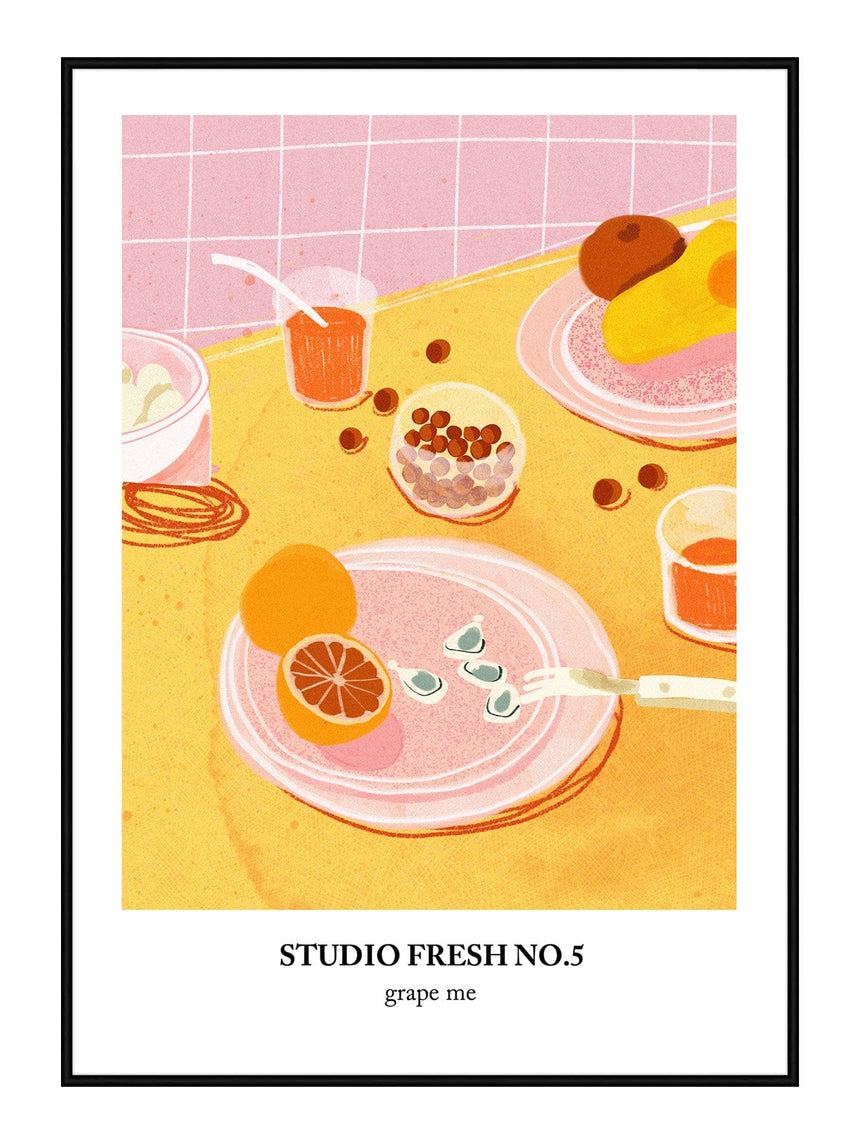 Plakat - Grape Me - Studio Fresh - Incado