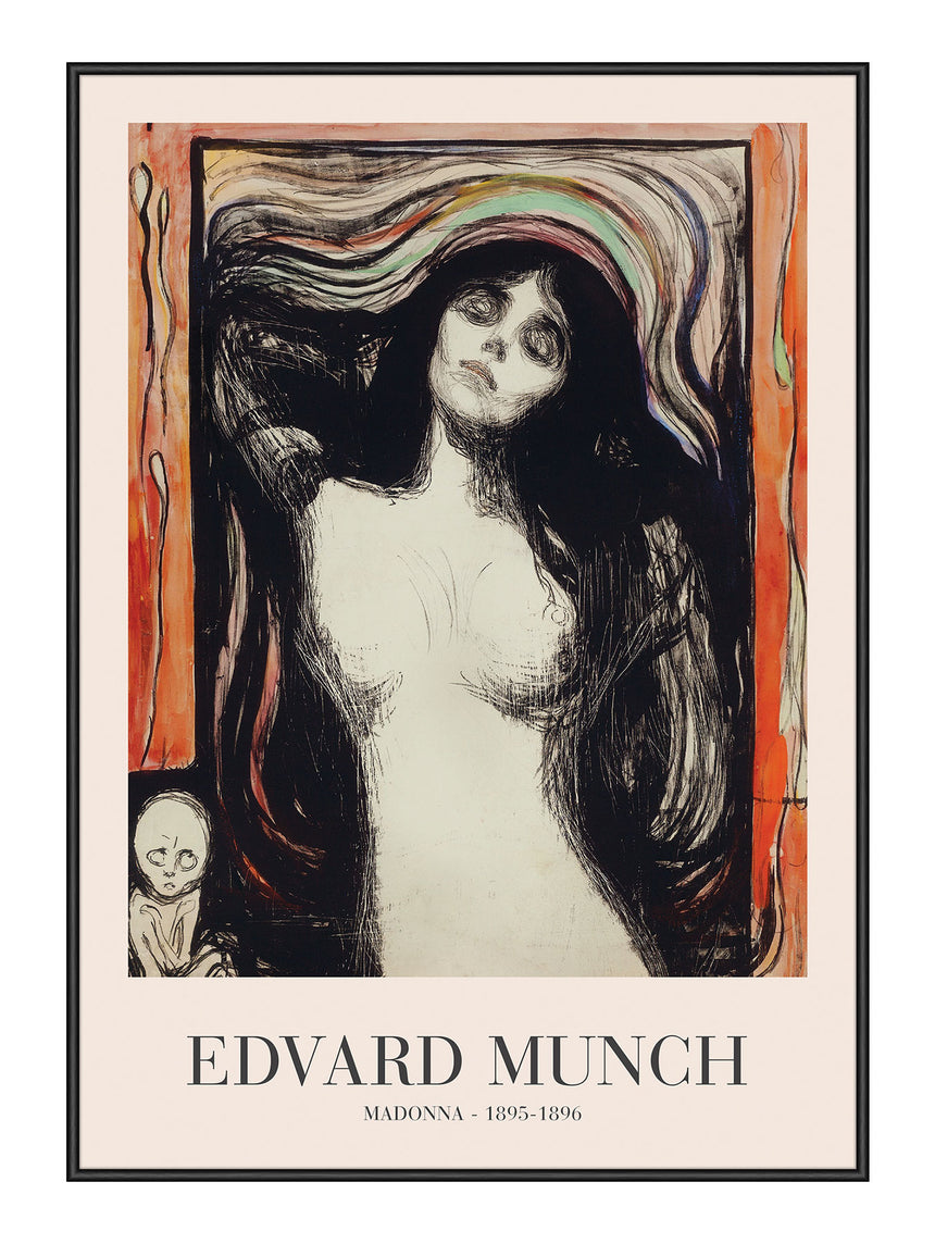 Plakat - Madonna - Edvard Munch - Incado