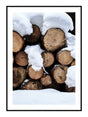 Plakat - Logs of wood - Incado