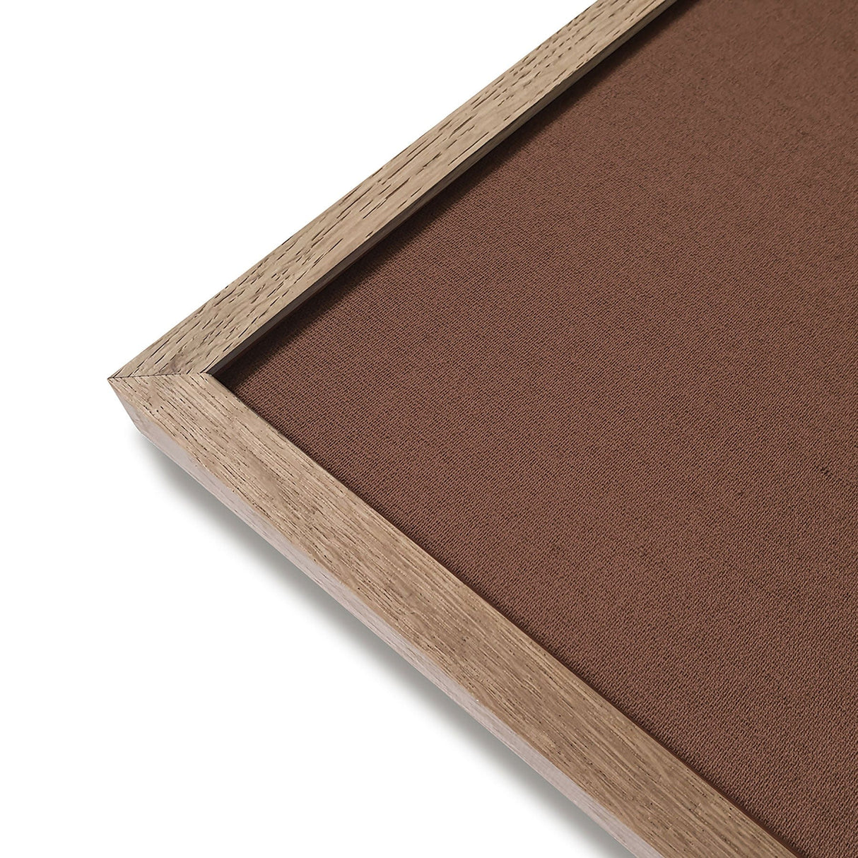 Verdenskort - Pinboard på hør - Pastel Red