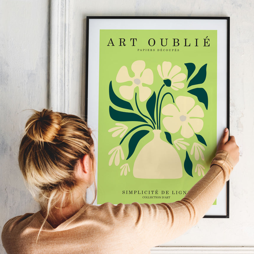Plakat - Green Bouquet - Art Oublié - Incado