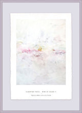Luksus plakat med lilla ramme - Elementary Pastel - Wind of Colours II - Artist Paper - Incado