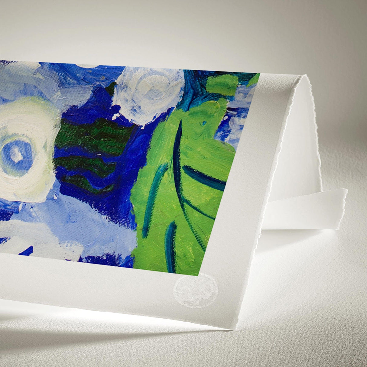 Blue Roses - Artist Paper - Colour Collection 50 x 70 cm Artist Paper