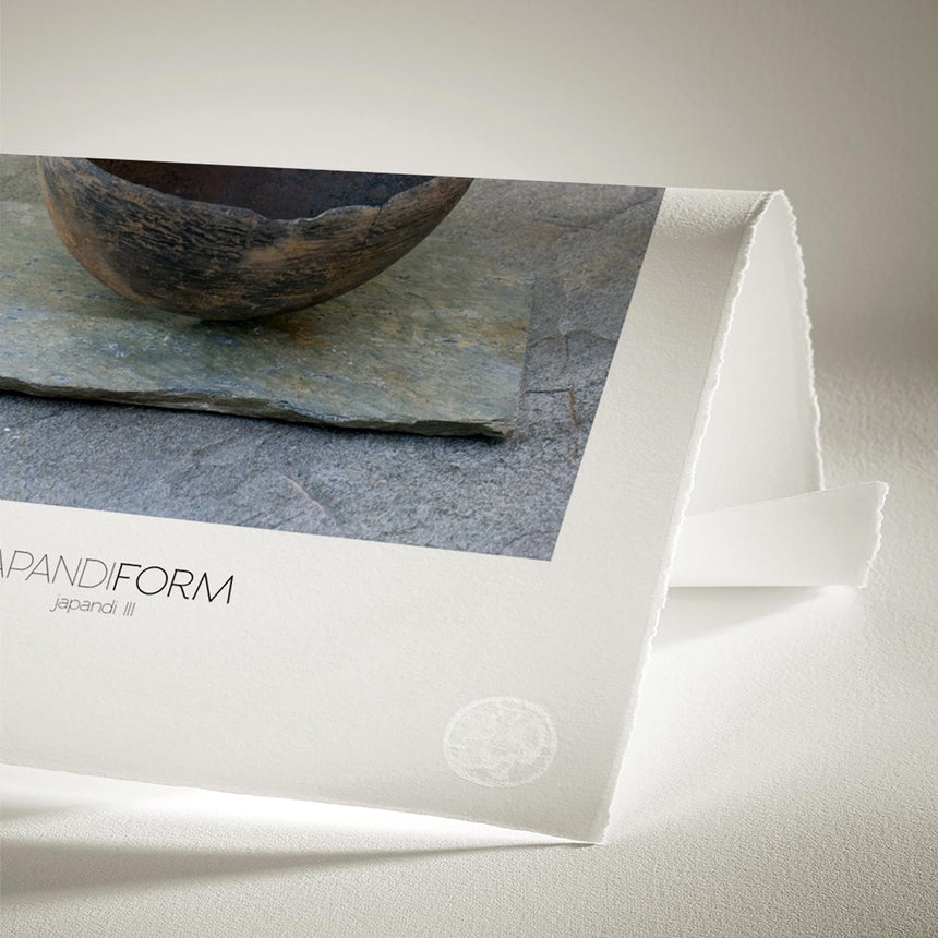 Luksus plakat med brun ramme - Japandi III - Artist Paper - Incado
