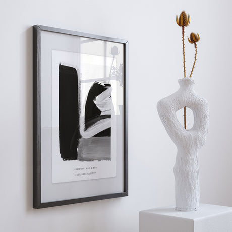 Luksus plakat med sort ramme - Black & White II - Artist Paper - Incado