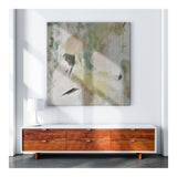 Maleri - Green Pastel - Mixed Media 70 x 70  cm Mixed Media