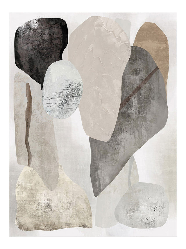 Maleri - Be Organic - Mixed Media 60 x 80 cm Mixed Media