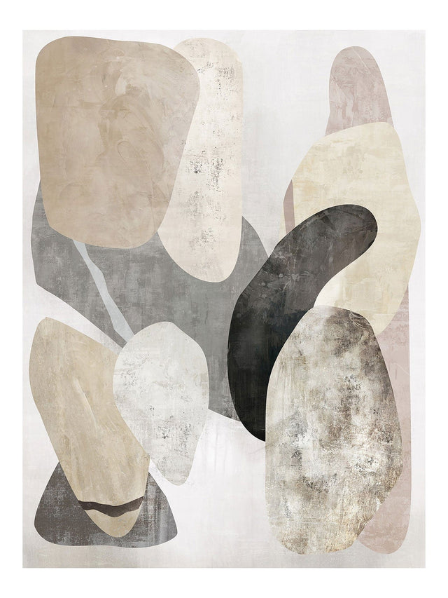 Håndlavet maleri - Be Organic II - Mixed media - Incado