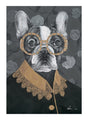 Lord of DogVille 70 x 100  cm Mixed Media