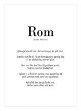 Rom 15 x 21  cm Art Cards
