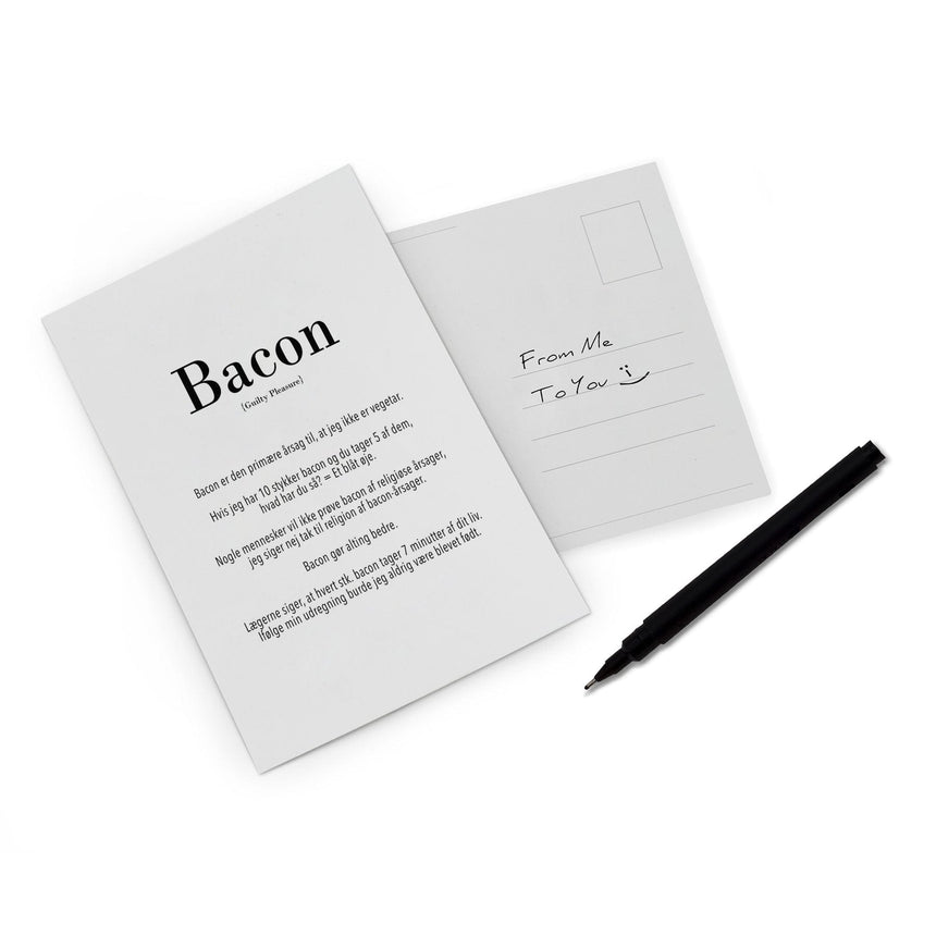 Art Card - Bacon - Incado