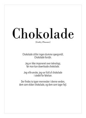 Art Card - Chokolade - Incado