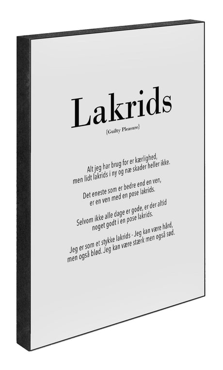 Art Block - Lakrids - Incado