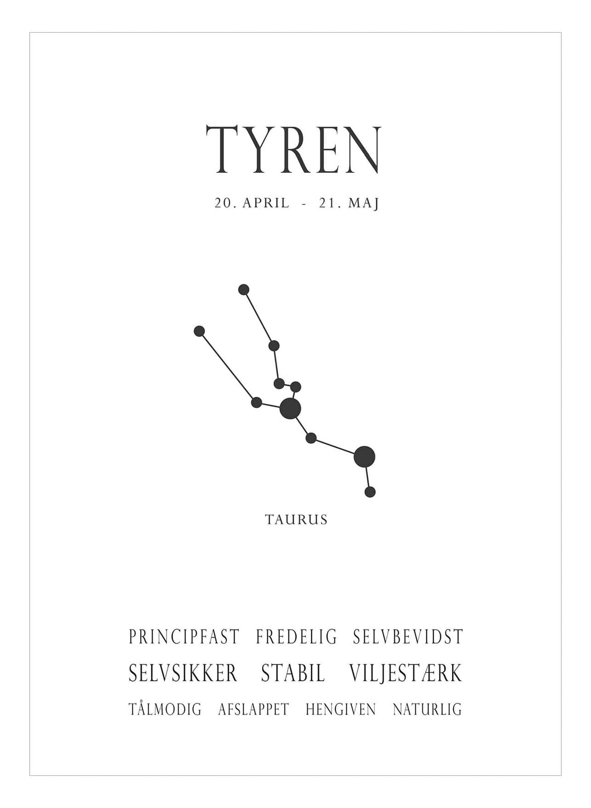 Tyren 15 x 21  cm Art Cards