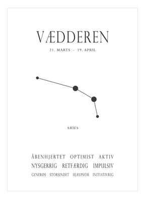 Art Card - Vædderen - Incado