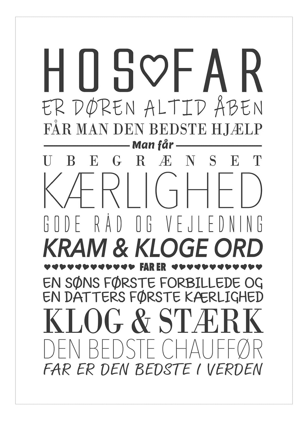 Hos Far 15 x 21  cm Art Cards
