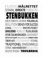 Art Card - Stenbukken - Incado