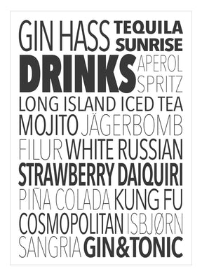 Art Card - Drinks - Incado