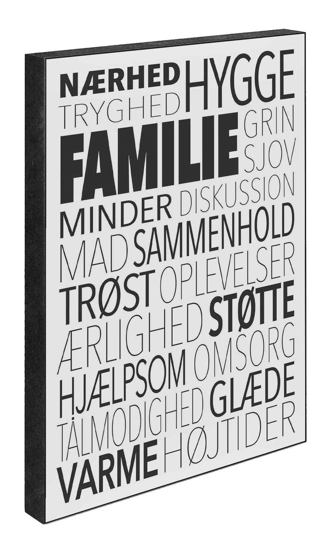 Familie 15 x 21  cm Art Blocks