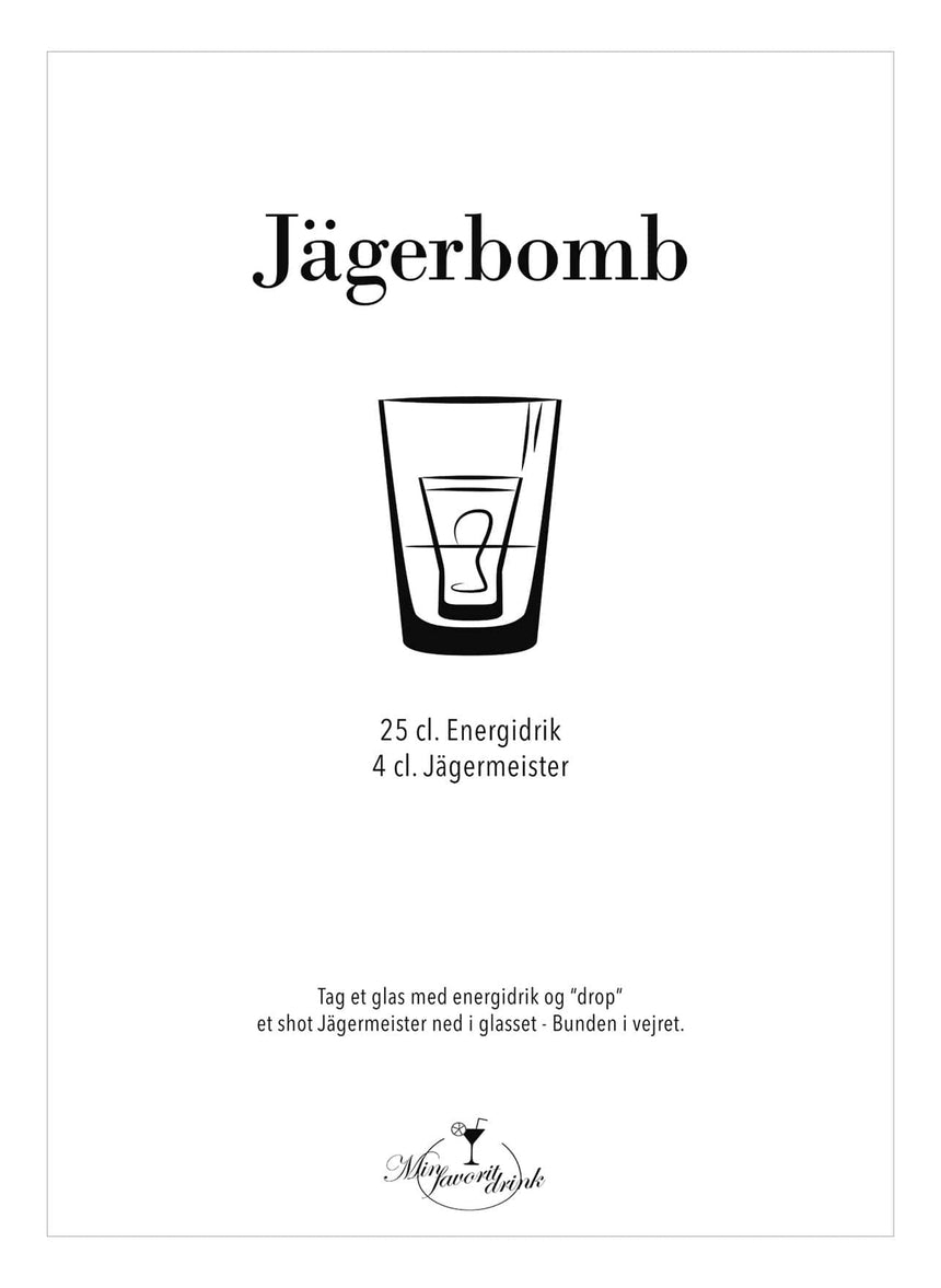 Art Card - Jägerbomb - Incado