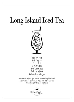 Art Card - Long Island Iced Tea - Incado
