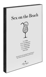 Sex on the Beach 15 x 21  cm Art Blocks