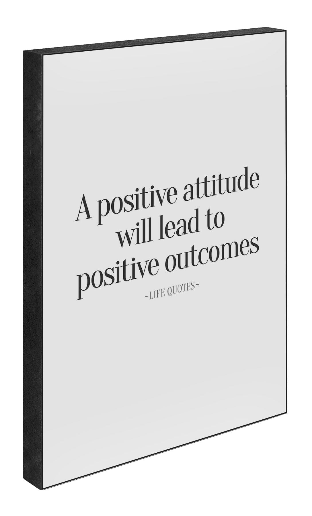 Positive Attitude 15 x 21  cm Art Blocks