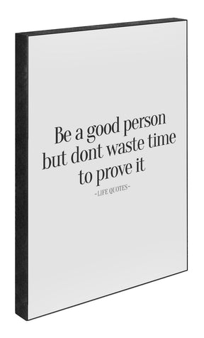 Art Block - Be a Good Person - Incado