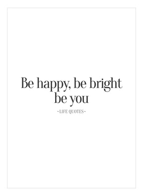 Art Card - Be Happy - Incado
