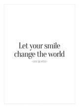 Art Card - Let your Smile - Incado