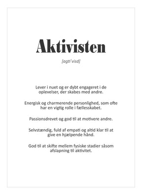 Art Card - Aktivisten - Incado