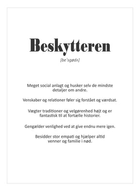 Art Card - Beskytteren - Incado