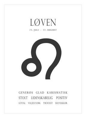 Art Card - Løven - Incado