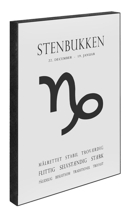 Stenbukken 15 x 21  cm Art Blocks