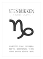 Stenbukken 15 x 21  cm Art Cards