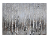 Birch Woods I 90 x 120  cm Håndmalet maleri