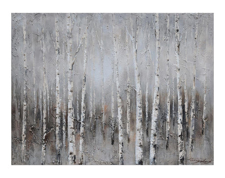Håndlavet maleri - Birch Woods I - Incado