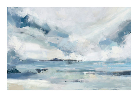 Håndlavet maleri - Ocean Before Storm - Mixed media - Incado