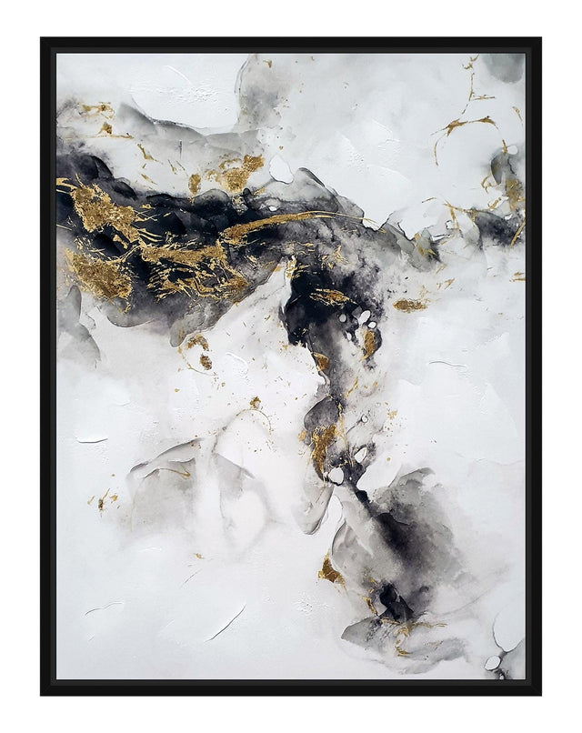 Maleri - Ink Cloud I - Mixed Media 60 x 80  cm Mixed Media