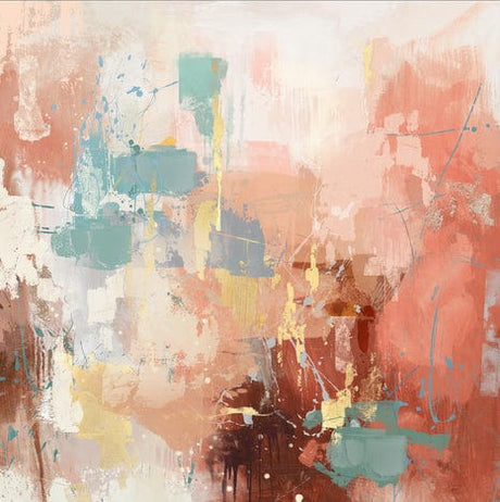 Håndlavet maleri - Expression of Colour - Mixed media - Incado