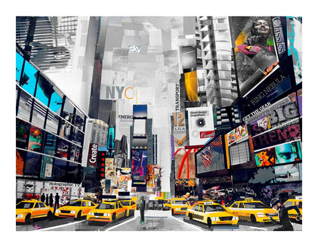 Times Square 90 x 120  cm Lærredstryk