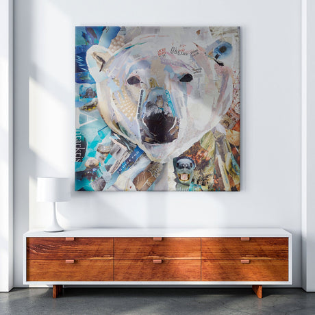 Lærredstryk - Polar Bear - Incado